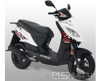 Kymco DJ 50 S - barva diamantově bílá