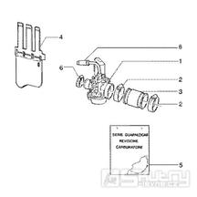 T16 Karburátor - Gilera Runner 180 FXR DT 2T LC (ZAPM0800...)