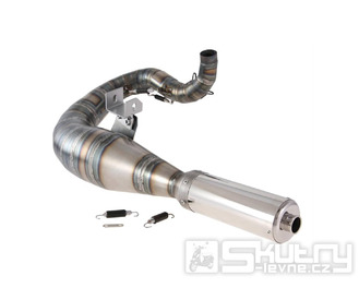 Závodní výfuk SIP DSE pro Vespa 125 GT, GTR, TS, 150 GL, Sprint, PX80–150