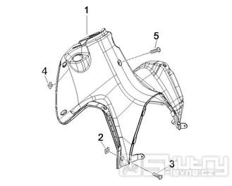 2.30 Předkolenní plast - Gilera Runner 50 PureJet 2005-2006 UK (ZAPC46200)