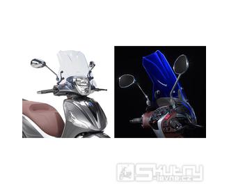 5606BL plexi GIVI modré "ICE" Piaggio Beverly 125ie-300ie-350 Tourer (10-20) vxš290x450 mm