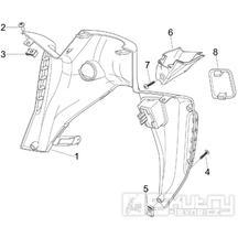 2.30 Předkolenní plast - Gilera Nexus 300ie 4T LC 2009-2011 (ZAPM35600)