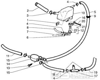 T36 Palivový systém, palivové čerpadlo - Gilera Runner 125 VX 4T LC (ZAPM24200)