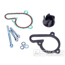 Vodní pumpa Racing 3D PA12 + karbon s průtokem vyšším o 50% pro Derbi D50B0