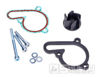 Vodní pumpa Racing 3D PA12 + karbon s průtokem vyšším o 50% pro Derbi D50B0