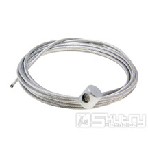 Vnitřní lanko 190cm x 1,8mm s válcovou koncovkou 8x8mm