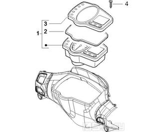 3.02 Tachometr - Gilera Runner 50 PureJet 2010-2011 (ZAPC46200)