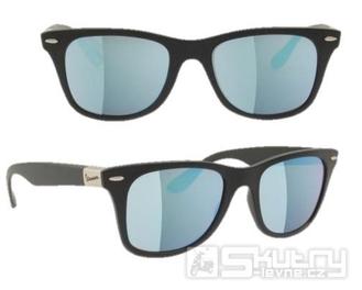 Sluneční brýle Vespa Classic - modrá skla, černé matné obroučky