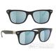 Sluneční brýle Vespa Classic - modrá skla, černé matné obroučky