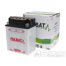 Baterie Fulbat YB12C-A olověná vč. kyselinového balení