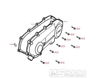 E05 Kryt variátoru - Kymco Grand Dink 50