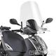 Čiré plexi Givi pro Kymco Agility 50-125-150 R16 (08-24) a Kymco Agility S 125 od roku 2022 - vxš660x640 mm