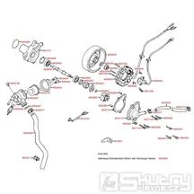 E08 Magneto dobíjení / vodní čerpadlo - Kymco Grand Dink 125