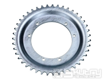 Rozeta Esjot ocelová 43 zubů pro Puch Maxi N, S, X 30 A, 40