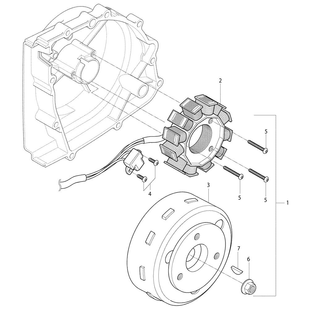 FIG18 Magneto dobíjení - Hyosung GT 250i NE (Naked)