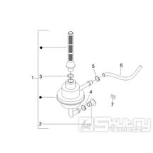 2.53 Palivový systém - Gilera Stalker 50 2T 2007-2008 (ZAPC40100)