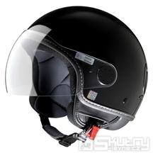 Přilba Vespa VISOR, černá lesklá - velikost XL