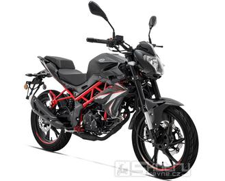 Benelli BN 125 Euro5+ s prodlouženou zárukou na 4 roky - barva černá