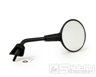 Zrcátko Moto Nostra Shorty pravé pro Vespa GTS 125–300 HPE, Primavera, Sprint – černé matné