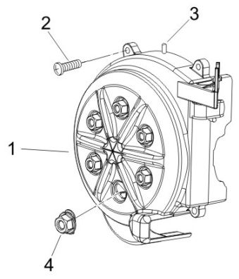 1.23 Kryt magneta dobíjení - Gilera Runner 50 PureJet ST 2008 (ZAPC46200)