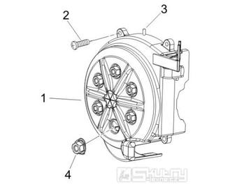 1.23 Kryt magneta dobíjení - Gilera Runner 50 PureJet ST 2008 (ZAPC46200)