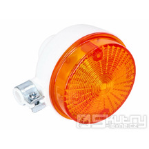 Zadní blinkr 80mm oranžovo/bílý pro Simson S50, S51, S70, SR50, SR80