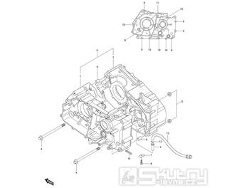 FIG04 Kliková skříň - Hyosung GT 125 RF