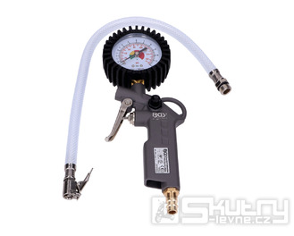 Pistole na huštění vzduchu s barometrem 0–8 barů, 1/4 palce BSP