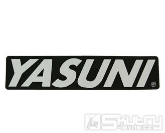 Nálepka koncovky tlumiče Yasuni 170x38