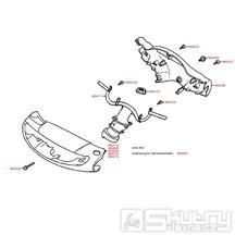 F04 Řídítka / kapotáž řídítek - Kymco Fever 2 50 ZXII Super Fever SC10A