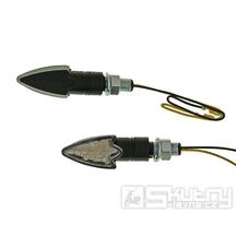 Sada blinkrů Arrow s LED diody a čirým sklem - M10