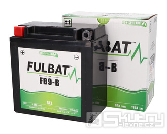 Baterie Fulbat FB9-B / 12N9-4B1 / 12N9-BS GEL