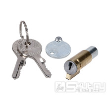 Zámek řízení mosazný se 2 klíči a krytkou pro Kreidler Florett K 54, Flory