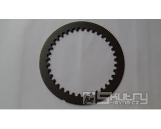Nitrided driven clutch plate