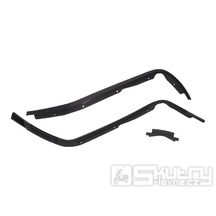 Ochranné lišty horní černé matné pro Vespa Primavera, Vespa Sprint 2013-