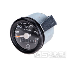 Tachometr 48 mm 60 km/h pro Gilera Citta, Vespa Ciao, Si