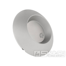 Kryt víka variátoru SIP Series Pordoi stříbrný matný bez výsuhy pro Vespa ET4, LX, LXV, S, GTS, GTS 125-300