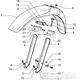T27 Přední blatník - Gilera GSM 50ccm Morini do 2005 (VTBC08102...)