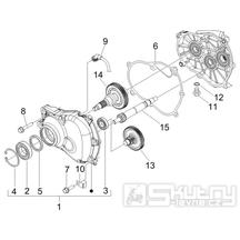 1.25 Převodovka - Gilera Runner 200 VXR 4T LC Race 2005-2006 (ZAPM46200)