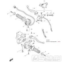 39 Gripy / Páčky / Přepínače - Hyosung GT 125 N E3 (Naked)