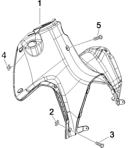 2.30 Předkolenní plast - Gilera Runner 50 PureJet 2010-2011 (ZAPC46200)