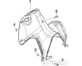 2.30 Předkolenní plast - Gilera Runner 50 PureJet 2010-2011 (ZAPC46200)