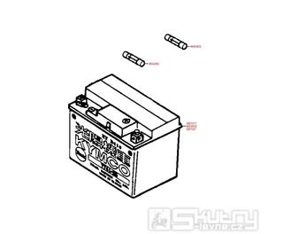 F11 Baterie / pojistky - Kymco Super 9 AC 50
