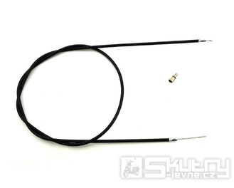 Plynové lanko MOGA černé 1160mm/1240mm pro mopedy