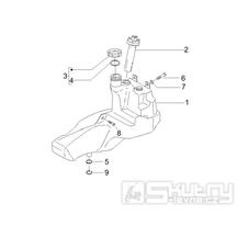 2.47 Palivová nádrž - Gilera Stalker 50 2T 2007-2008 (ZAPC40100)