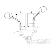 2.45 Zrcátka - Gilera Stalker 50 2T 2005-2006 (ZAPC40100)