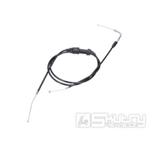 Plynové lanko Naraku PTFE s krátkým závitem pro Aprilia RX 50 06-10, SX 50, Derbi Senda 05-10, Gilera SMT 06-10