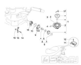 2.46 Zámky - Gilera Runner 125 VX 4T 2005-2006 (ZAPM46100)