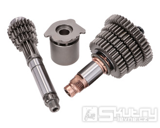 Převodovka 4stupňová kompletní, originální převody pro Simson S51, S70, SR50, KR51/2