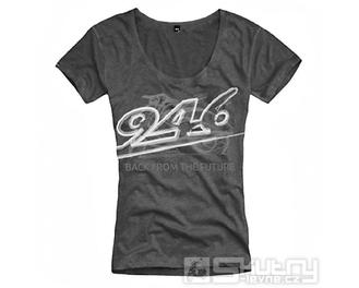 Dámské tričko Vespa 946 Anthracite - barva antracitová, velikost XL